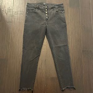 Abercrombie & Fitch high rise super skinny ankle 33/16R